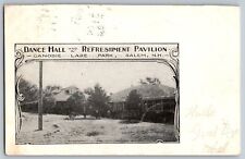 Salem, New Hampshire NH - Dance Hall & Refreshment Pavilion - Vintage Postcard picture