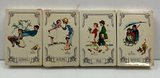 Norman Rockwell Four Seasons Playing Cards Four Decks . All Sealed Mint picture