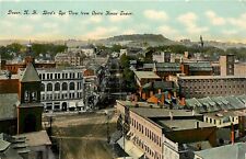 c1910 Postcard; Dover NH Birdseye Town View from Opera House, Unposted picture