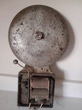 Antique 1872 Edwards 510 Transformer Bell Cast Iron Wall Mount Fire Alarm Boxing picture