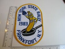 1983 WIT Winnebago International Travelers Club New York State Rally Patch BIS picture