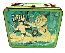 Tarzan 1966 Aladdin Green Lunchbox picture