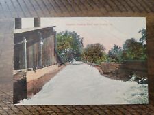 Postcard LA Louisiana Crowley Acadia Parish Irrigation Pumping Plant Canal picture