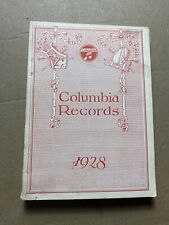 Columbia Records 1928 picture