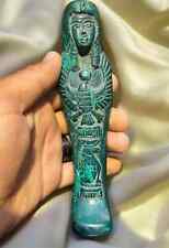 Authentic Ancient Egyptian Ushabti Statue - Rare Pharaonic Artifact, Handcrafted picture