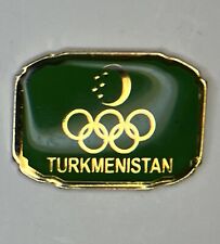 Turkmenistan Olympic NOC Pin ~ 2000s Genetic picture