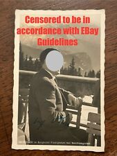 Adolf Hitler Autographed Postcard WW2 German picture