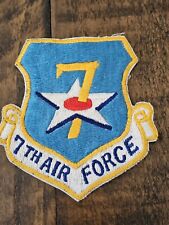 1950s USAF 7th Air Force Japanese Made 5 Inch Squadron Patch L@@K picture