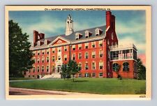 Charlottesville VA-Virginia, Martha Jefferson Hospital, Vintage Postcard picture