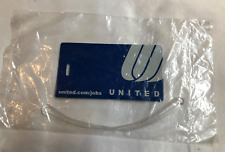 Vintage Legacy United Airlines Luggage Tag - NEW IN PACKAGE picture