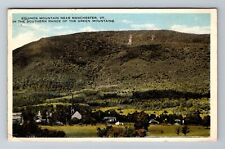 Manchester VT-Vermont, Equinox Mountain, Aerial, Antique, Vintage Postcard picture