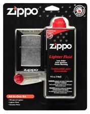 Brand NEW Zippo All-in-One Kit Flint Wind proof Lighter Fuel -  From TN picture