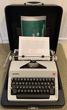 VTG 1969 Olympia SM9 Deluxe Portable Typewriter w/Case Rare Script #69 Typeface picture