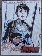 2015 Upper Deck Avengers Age Of Ultron Sketch Card Maria Hill ByJohn Sloboda 1/1 picture