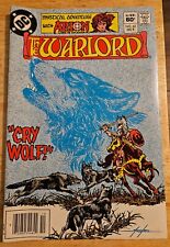 Vintage Oct 1982 The Warlord  'Cry Wolf' DC Comic picture