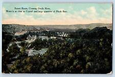 c1910 Sunset Route Crossing Devils River Truss Bridge Clear Water Texas Postcard picture