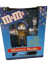 M&M's Yellow Peanut Mars Scuba Diver Shower Radio, Toothbrush Holder NEW picture