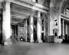 1916 Interior Michigan Central Railroad Station Waiting Room Detroit 8x10 Photo picture