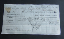 1879 STEAMER ALGIERS Document - Morgan's Louisiana & Texas Railroad & Steamship picture