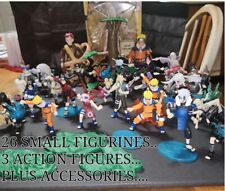 💠 NARUTO action figures & figurines by MATTEL plus Accessories. OVER 30 PCS... picture