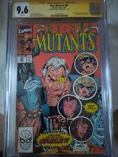 New Mutants 87 CGC Signature Series Todd McFarlane 9.6 1st Full Cable Signed SS picture