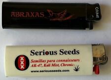 Vintage marijuana lighters Amsterdam Serious Sedes Abraxas Coffeeshop cannabis picture