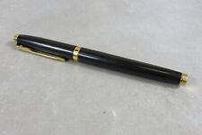 Parker 75 Fountain Pen, Black Lacquer w/ 18k Gold 750 Nib picture
