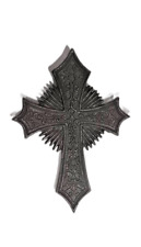 PraiseDeco Handmade Cross wall hanging for Home Deco I Metal Antique Holy Cross picture
