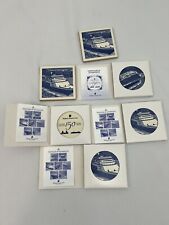 Set Of 6 Holland America Line SAILING 150 YEARS  Coasters - NEW COA picture