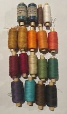 Lot 18 Weeks Dye Works Thread Spool 450 Yd spool Size 40 Hand Dyed Variegated picture