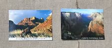Vintage Zion National Park Postcards Set Of Two Ephemera picture