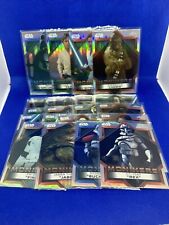 2023 Topps Chrome Star Wars Monikers Refractor Insert Complete 20 Card Set picture