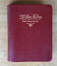 Handwritten Daily Activities Diary-multi years 1955-1959 antiques, museum? picture