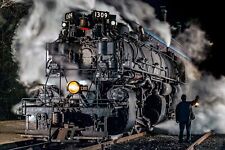 12x18 Photo Chesapeake Ohio C&O #1309 Western Maryland 2-6-6-2 steam locomotive picture
