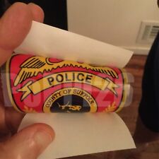 2 Suffolk County Police “Collectible” Inside decal LI NY NYS picture