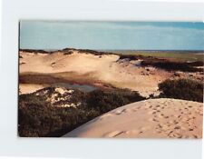 Postcard My Footprint On The Cape Cod Sand Dunes Cape Cod Massachusetts USA picture