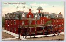 c1908 Kress Hotel Preston Healing Spring Resort Ontario Canada Antique Postcard picture