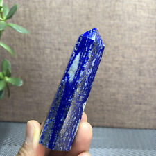 84mm Natural Lapis lazuli Polish wand Crystal specimens free standing 88g A1075 picture