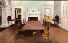 Charlottesville VA-Virginia, Monticello Dining Rm, Vintage Postcard picture