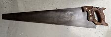 Antique Henry Disston & Sons 26 inch Hand Saw picture