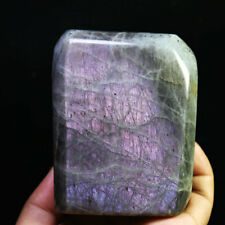 1.55lb Natural Labradorite Stone Crystal Gemstone Stone Chakra Reiki Palm Stone picture
