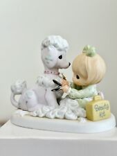 Precious Moments Figurine “Loving, Caring And Shearing” Special Issue RARE Htf picture