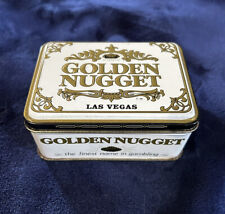 GOLDEN NUGGET CASINO LAS VEGAS CARD TIN BOX (No Cards) RARE picture