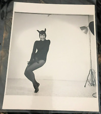 1960s Bunny Yeager Eric Kroll - Bettie Page - Devil Pin-Up Photo - Stamped picture