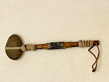 Vintage Native American Wood Stone Souvenir Toy Tomahawk picture