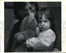 1984 Press Photo Andrea Gandy 4, Doernbecher Hospital possible liver transplant picture