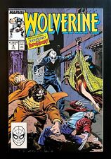 WOLVERINE #4 Hi-Grade John Buscema Barry Windsor-Smith Marvel Comics 1988 picture