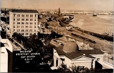 RPPC San Pedro CA Harbor City Hall Library c1930-1940s photo postcard IQ10 picture