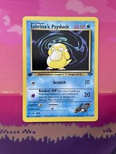 Pokemon Card Sabrina's Psyduck Gym Challenge 1st Edition Common 99/132 Near Mint picture