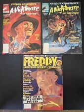 Freddy Krueger’s A Nightmare On Elm Street 1989 #1 #2 Marvel + Fangoria Magazine picture